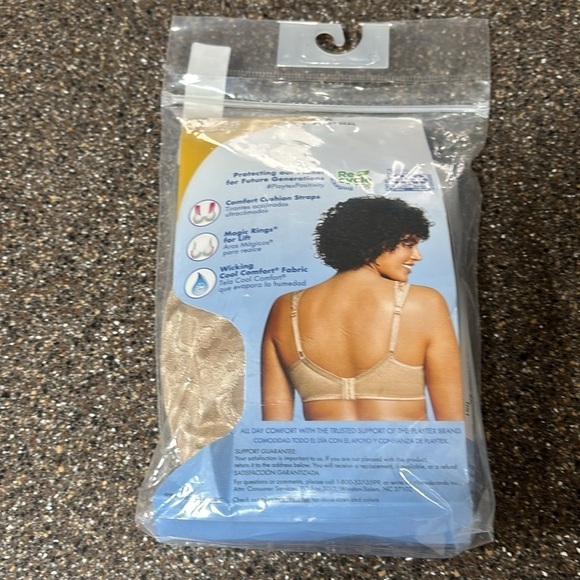 NIP Playtex 38 B 18 Hour Ultimate Lift & Support Wireless Full Coverage BRA - Picture 2 of 8